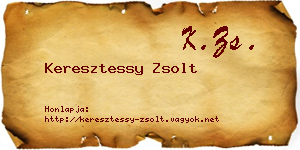 Keresztessy Zsolt névjegykártya